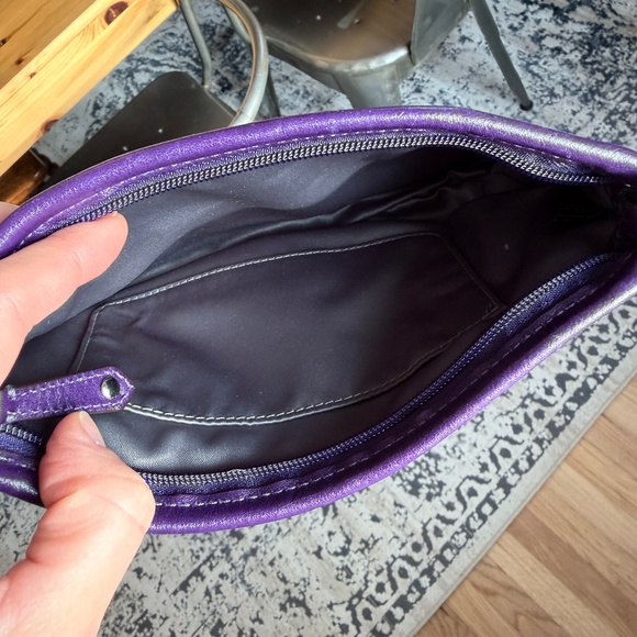 Like New Purple COACH Purse - Picture 6 of 7